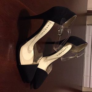 Chanel Transparent Pumps